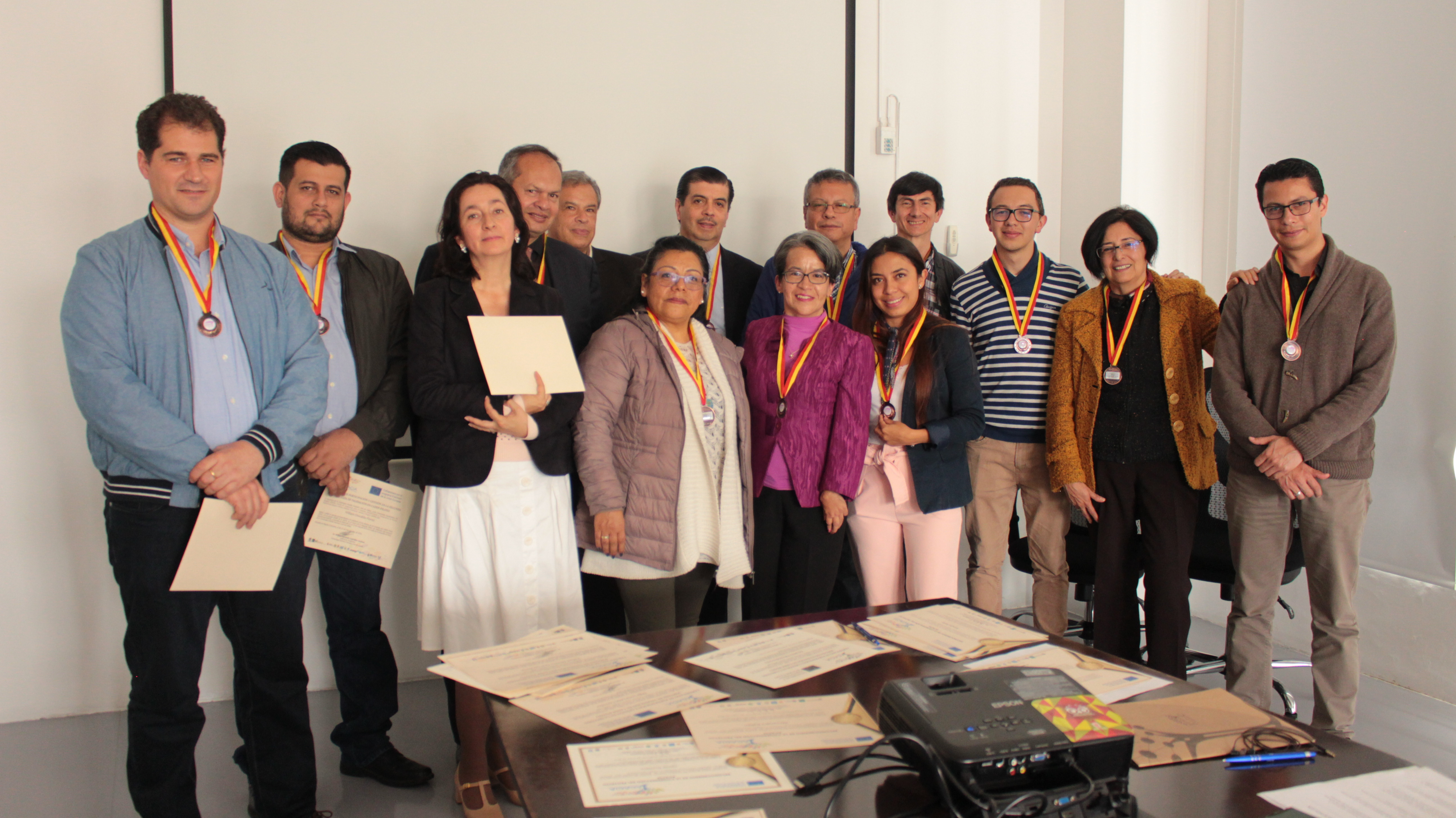 Mención de honor para el equipo CADEP de la Universidad Distrital con invitados especiales