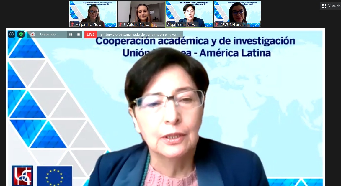 Olga Lucía León Corredor participa en la Cooperación académica y de investigación entre la Unión europea y américa latina