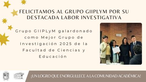 ¡Orgullo académico! GIIPLYM es reconocido por su trabajo investigativo