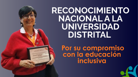 Reconocimiento nacional por su compromiso con la educación inclusiva