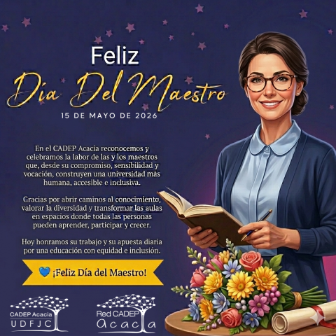 Feliz Día del Maestro