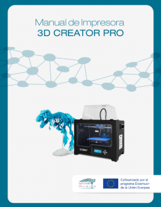 Portada de Manual de Impresora 3D Creator Pro