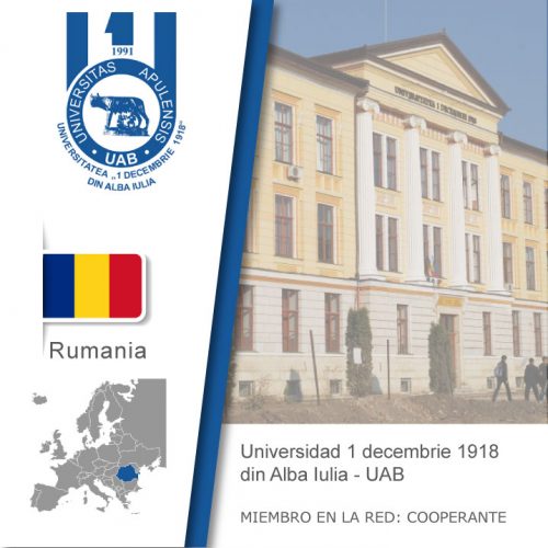 Logo de la UAB, Bandera de Rumania, Universidad como miembro cooperante de la red