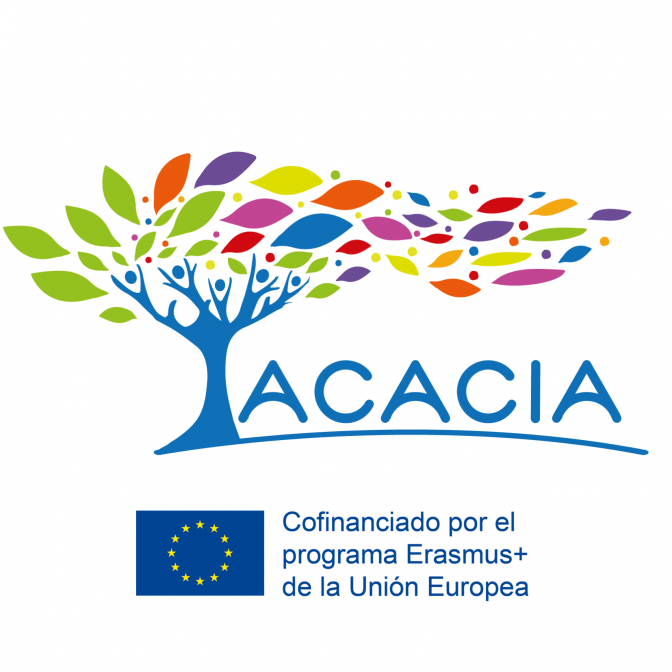 Logo del Proyecto ACACIA con el logo de la Unión Europea