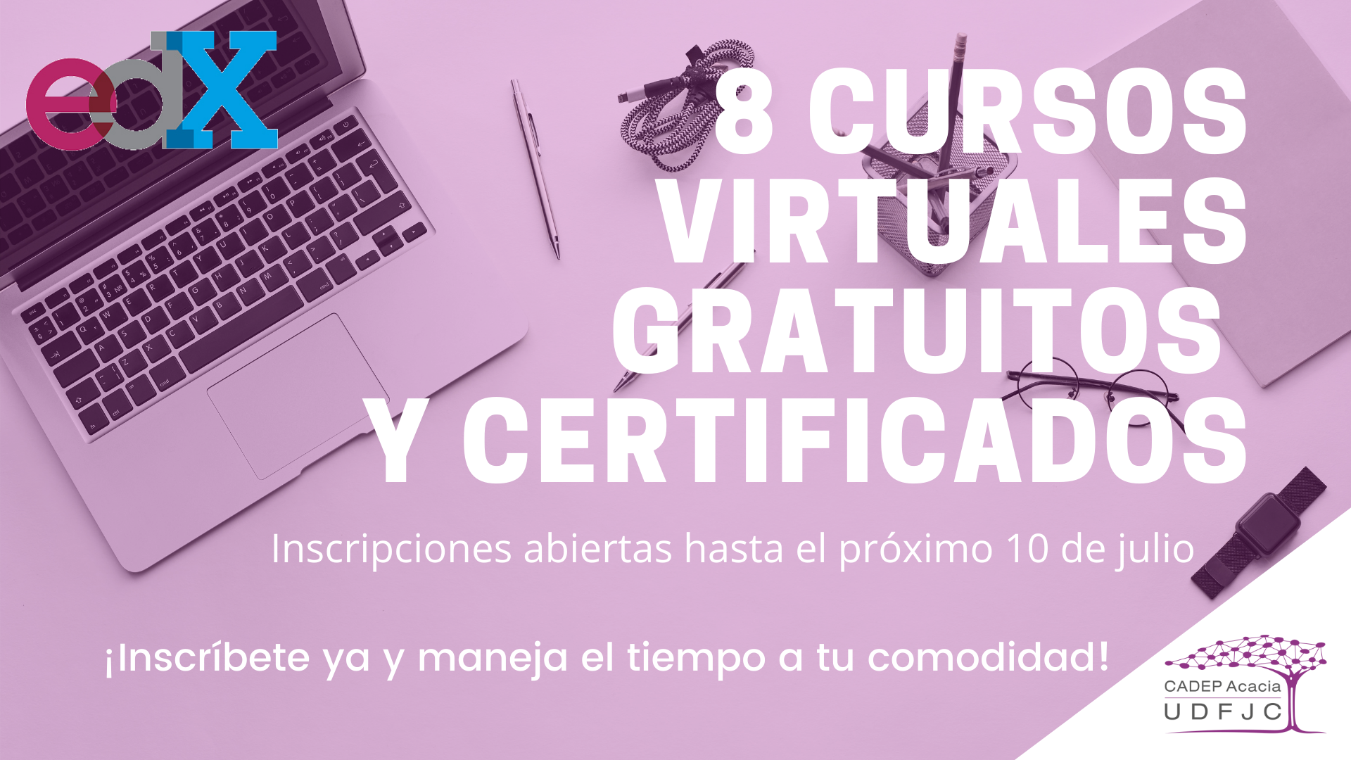 Cursos Virtuales Gratuitos Y Certificados Inscripciones Abiertas Red Cadep Acacia 6278