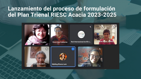 Lanzamiento del proceso de formulación del Plan Trienal RIESC Acacia 2023 – 2025