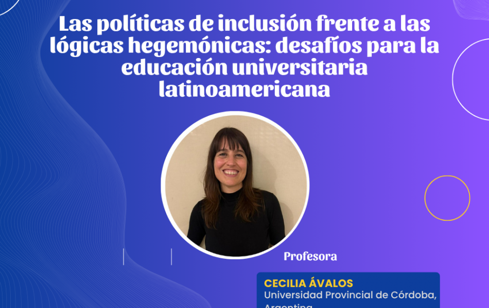 Conferencia profesora Cecilia Ávalos